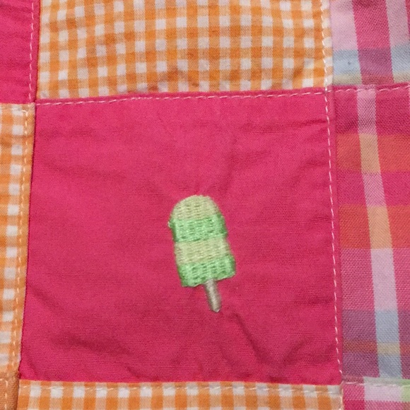 Vintage Gymboree Popsicle Party patchwork top Sz 8 - Picture 4 of 10